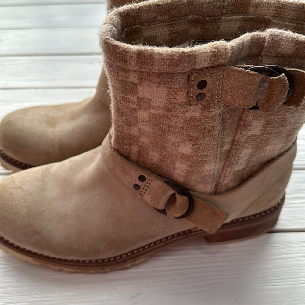 Woolrich Women Baltimore Harness Boot Suede/Wool size 10 - Picture 9 of 14